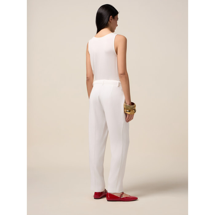Oltre - Pantaloni a sigaretta - Bianco