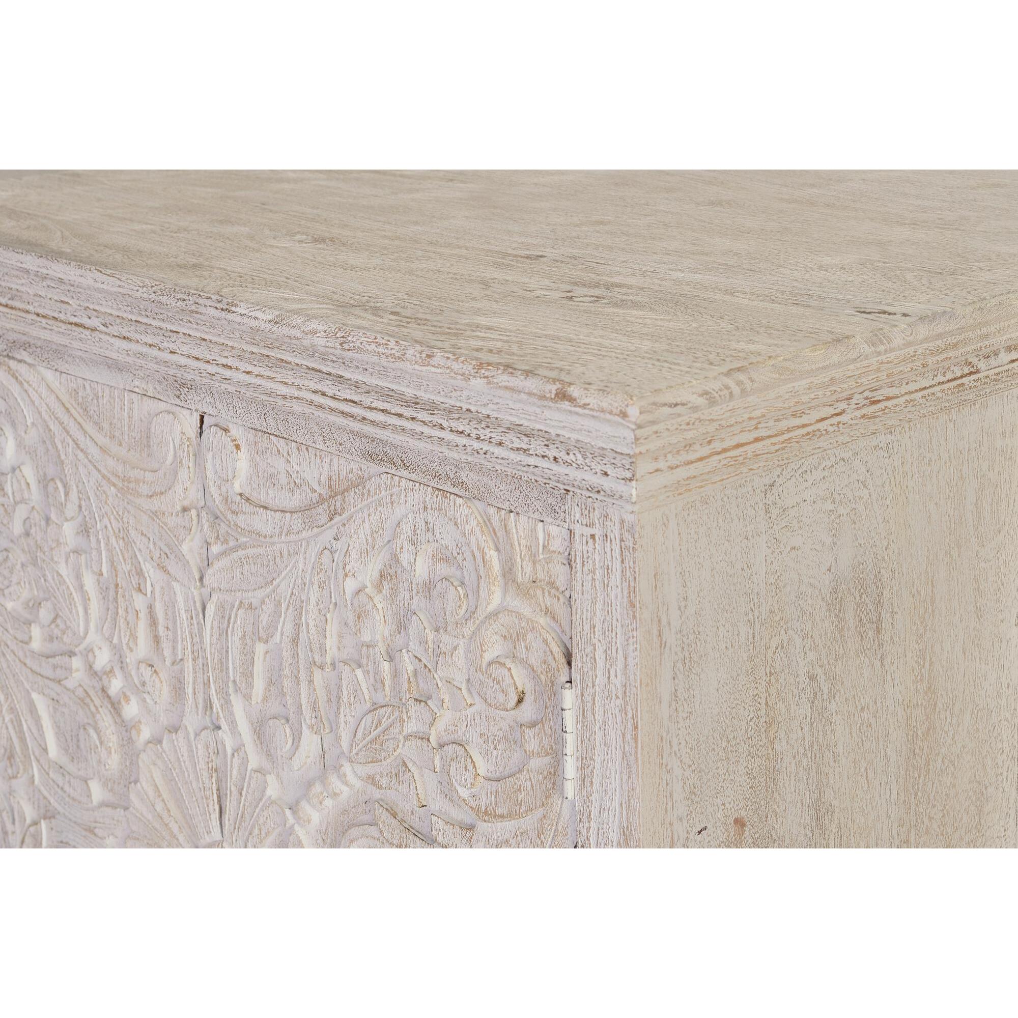 Cómoda - madera de mango - 90x90x40cm