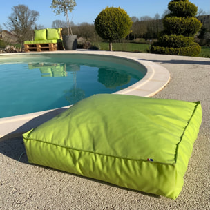 Coussin de sol inter / exter - Vert pomme