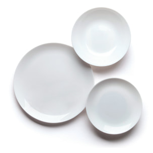 Service de table 18 pièces Excelsa – Joke, Verre Blanc