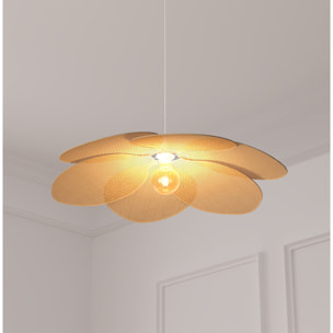 Suspension pétales Rym beige D62cm