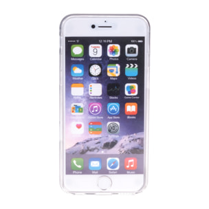 CUSTODIA IN SILICONE COLORE METALLICO IP6