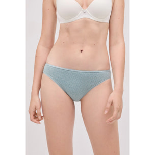 Confezione da 2 mini slip in morbido cotone stampato