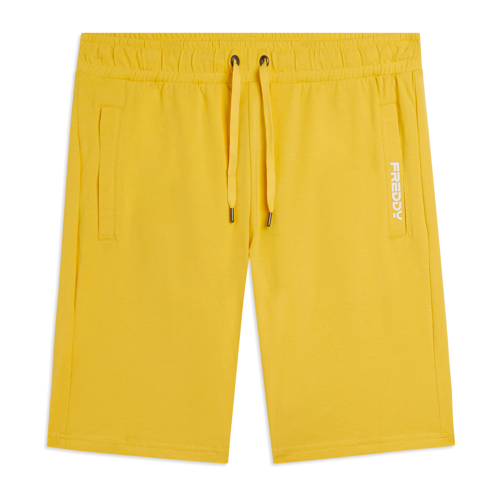 Pantaloni corti in jersey stretch con taschino