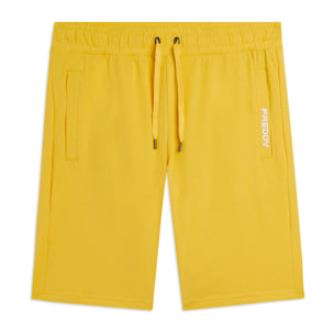 Pantaloni corti in jersey stretch con taschino