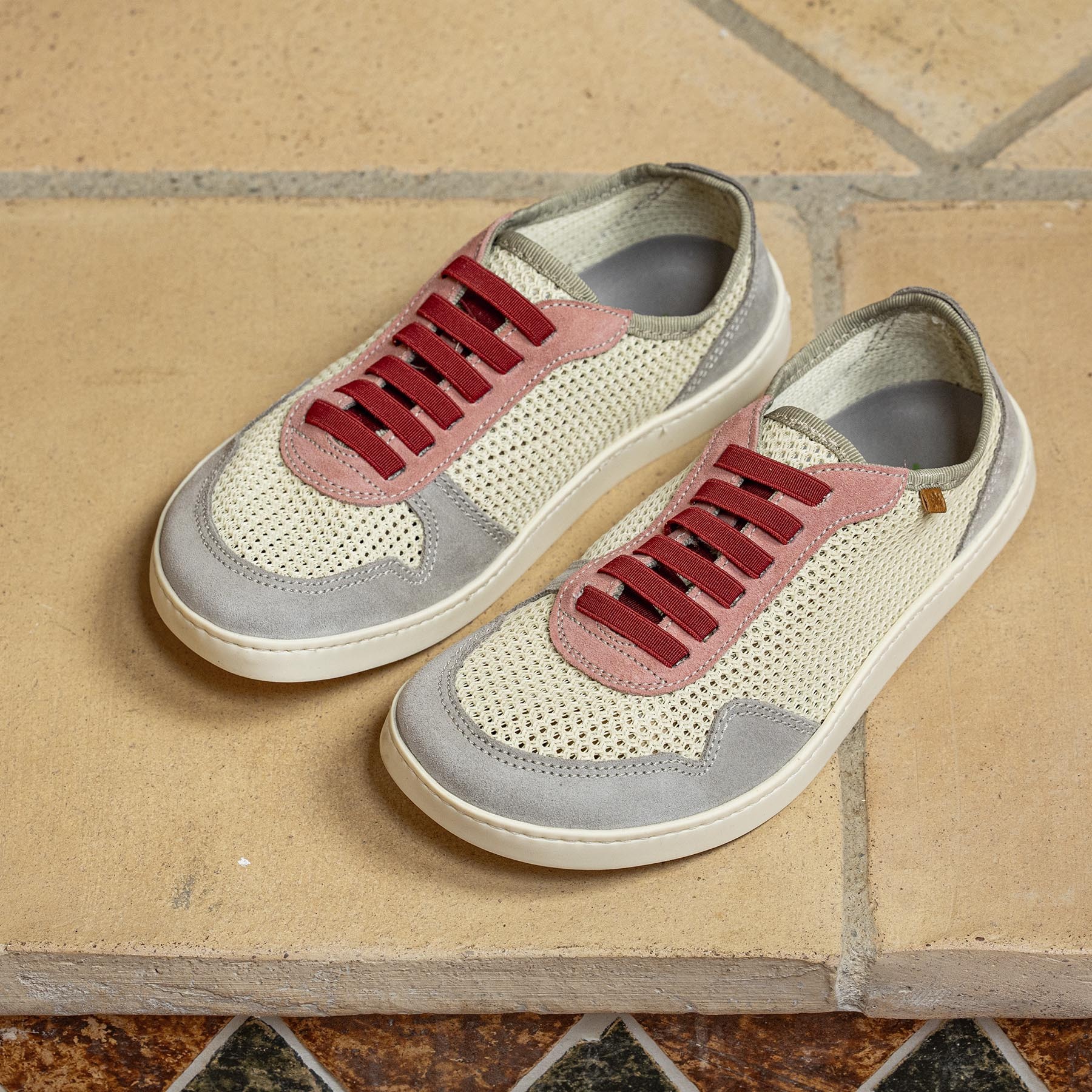 Zapatos N5914 MULTI MATERIAL WHITE/ ORIGEN color White