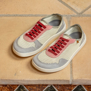 Zapatos N5914 MULTI MATERIAL WHITE/ ORIGEN color White