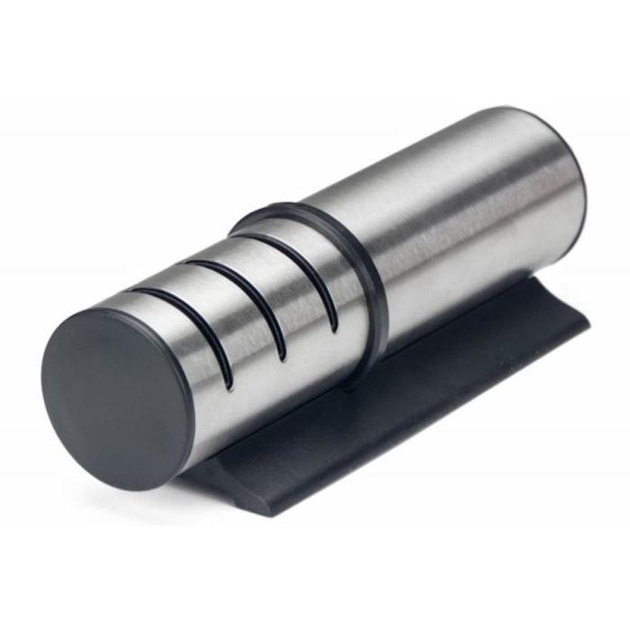 Aiguiseur de couteaux manuel à cylindre en acier inoxydable Herzberg HG8102