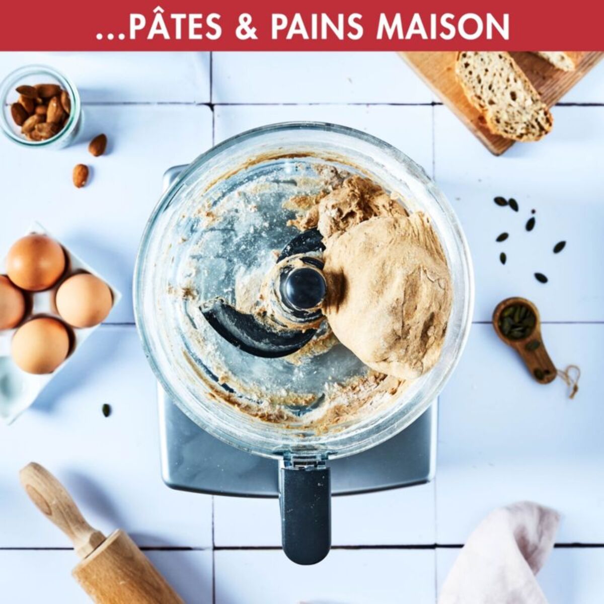 Robot multifonction MAGIMIX CS 5200 XL Premium Blanc