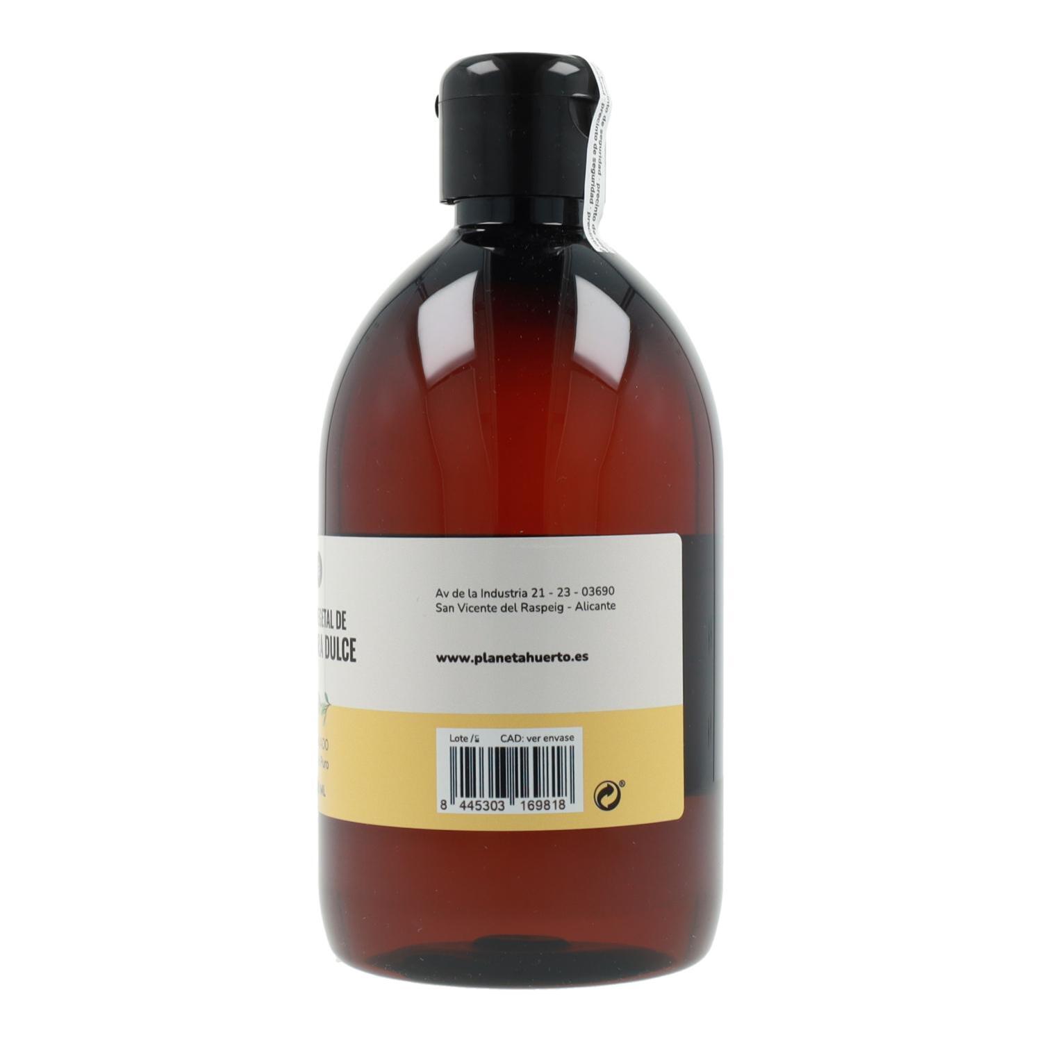 PLANETA HUERTO | Aceite Vegetal de Almendras Dulces 500 ml - Hidratante Natural para Piel Seca, Sensible y con Problemas de Irritación