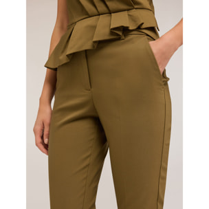 Motivi - Pantaloni regular - Verde militare