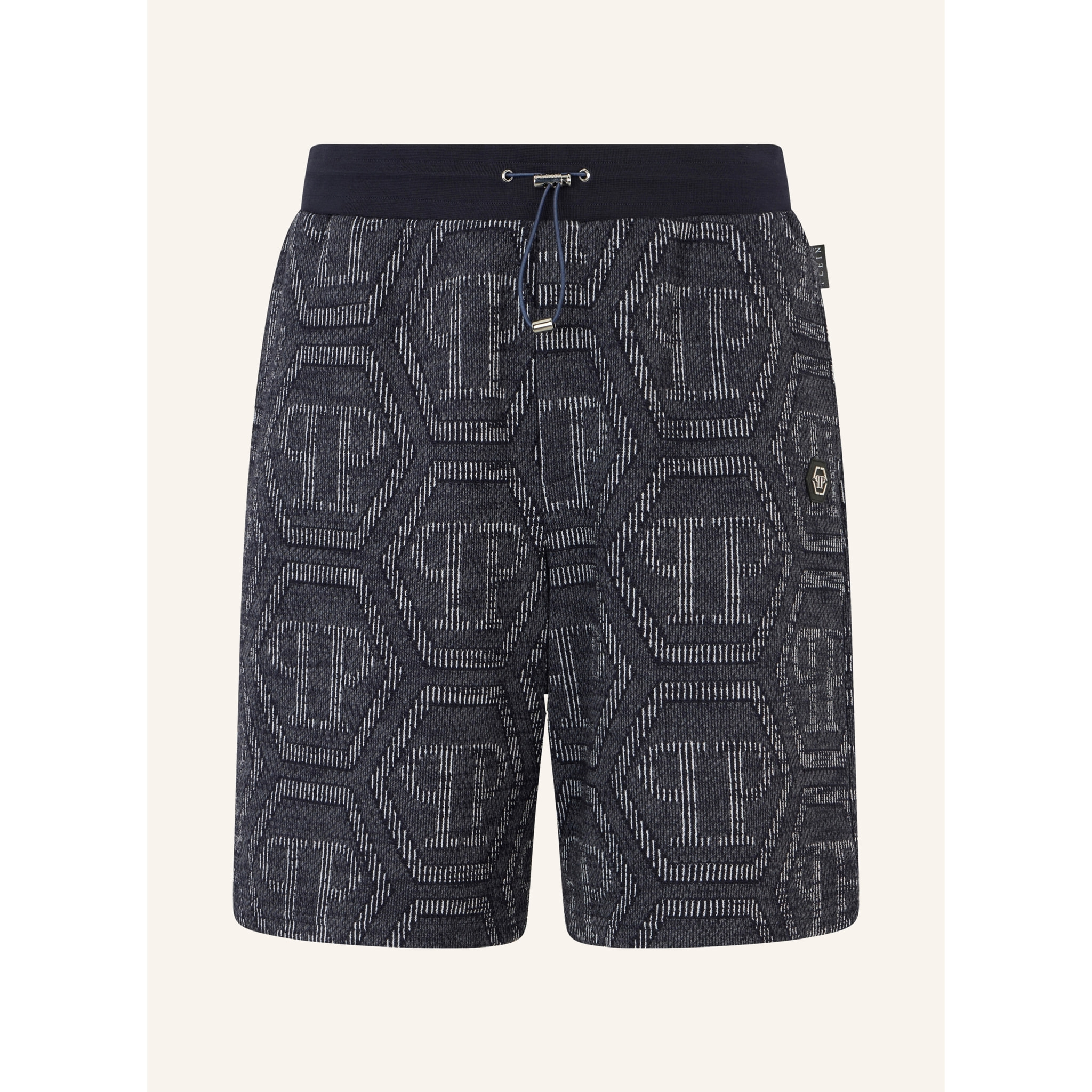 PHILIPP PLEIN Jacquard Shorts Monogram