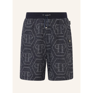 PHILIPP PLEIN Jacquard Shorts Monogram