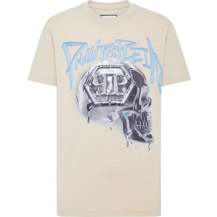 PHILIPP PLEIN Camiseta Cuello Redondo SKULL