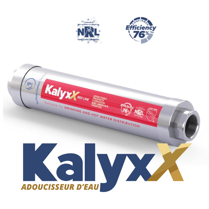 Adoucisseur d'eau Anticalcaire innovant IPS Kalyxx RedLine G1 " femelle (IPSKXRG1)