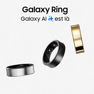 Bagues connectées SAMSUNG Ring taille 8 Argent