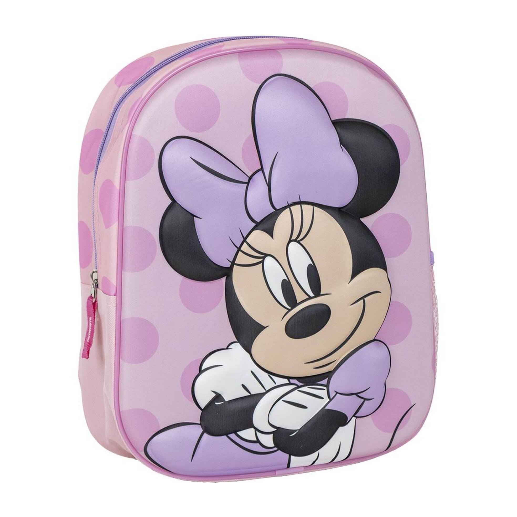 Mochila infantil 3d minnie