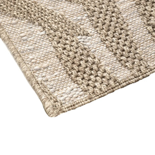 Tapis extérieur/intérieur "Coya" 160x230cm beige lin