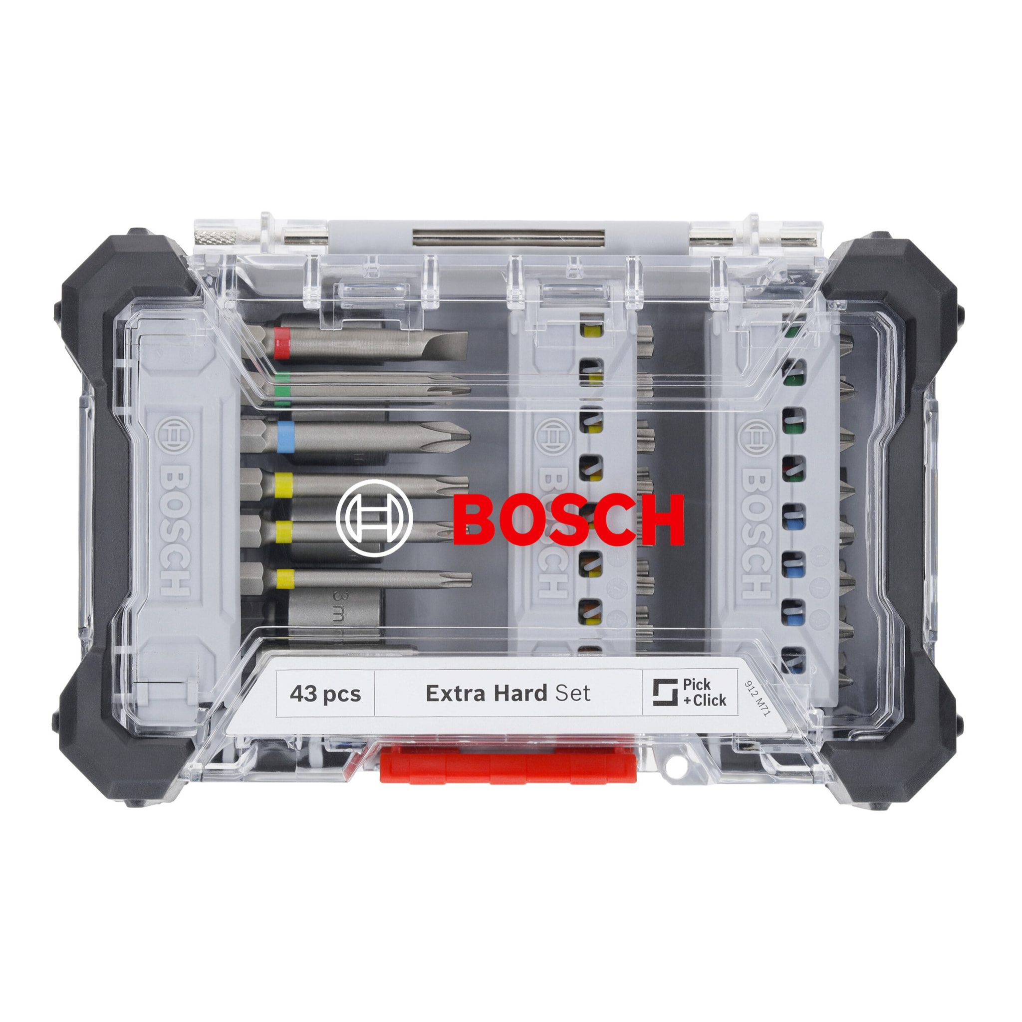 Coffret d'embouts de vissage Extra Hard 43 pièces - BOSCH - 2607017723