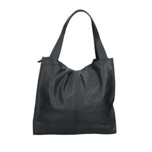 Borsa a spalla da donna - Modello Aelia - Vera pelle - 40.0 x 36.0 x 12.0 cm