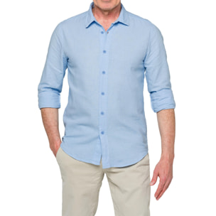 Camisa Hot Buttered Saunders azul