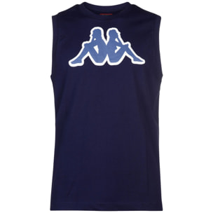 Kappa - T-Shirts & Top Uomo Blu - Logo Dwal