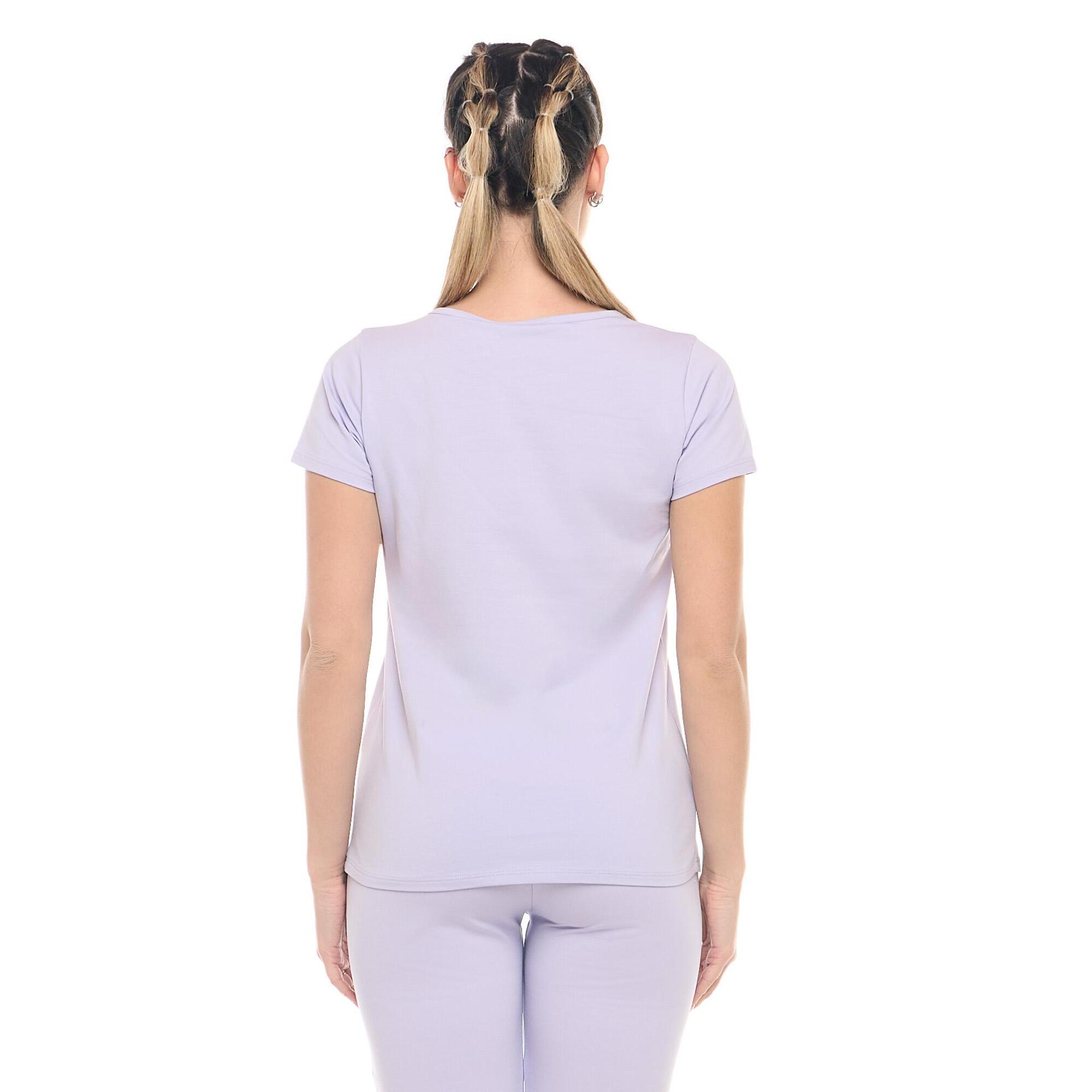 T-shirt a maniche corte da donna Leone Basic