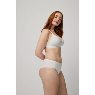 Mutandina contenitive con finiture bianche invisibili