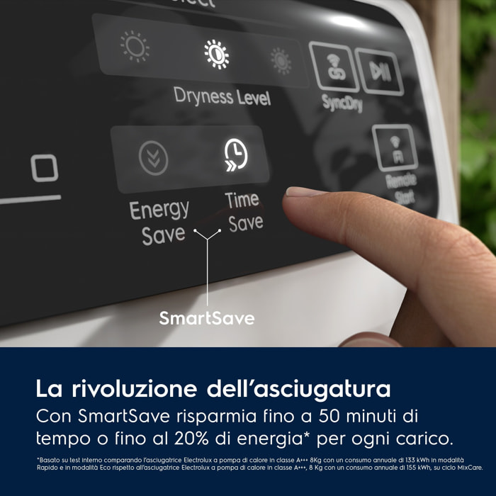 Electrolux Asciugatrice 900 PerfectCare 8 kg EW9H78GCY