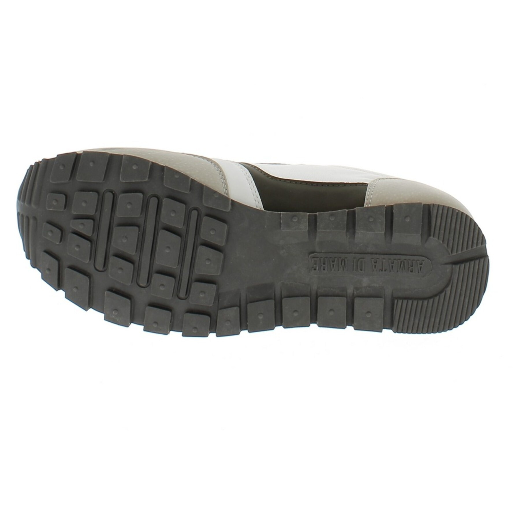 Armata di Mare Scarpe Uomo Sneakers Vintage Running con Soletta Rimovibile in Memory Foam AMU S25N761 Beige Off White