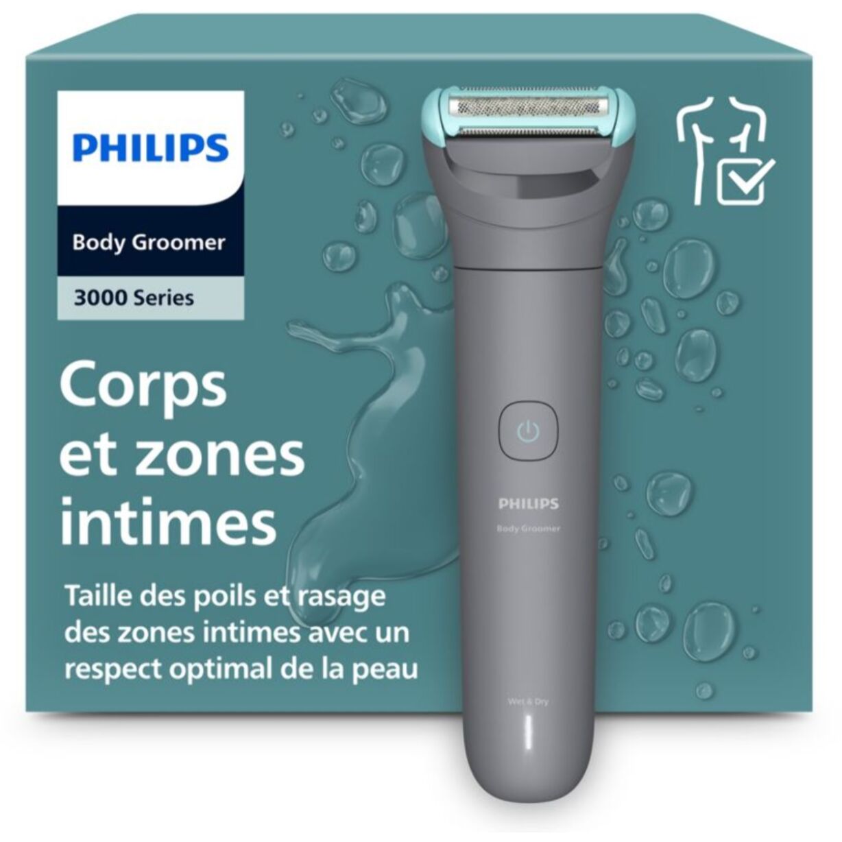 Tondeuse corps PHILIPS BG3485/15 Series 3000