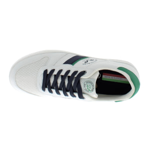 Armata di Mare Scarpe Uomo Sneakers Casual Stringate Basse con Soletta Rimovibile in Memory Foam AMU S24D552 Off White Green