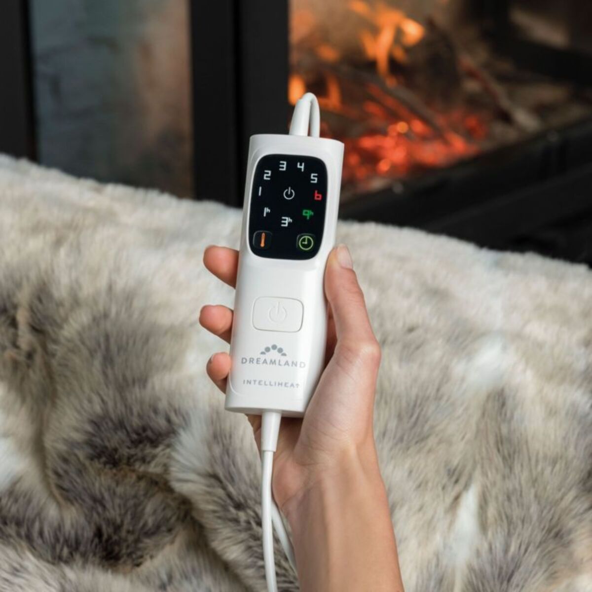 Couverture chauffante DREAMLAND HYGGE DAYS HUSKY D'ALASKA 6T 160X120