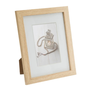 Set de 5 cadres "Ethnique" bois naturel