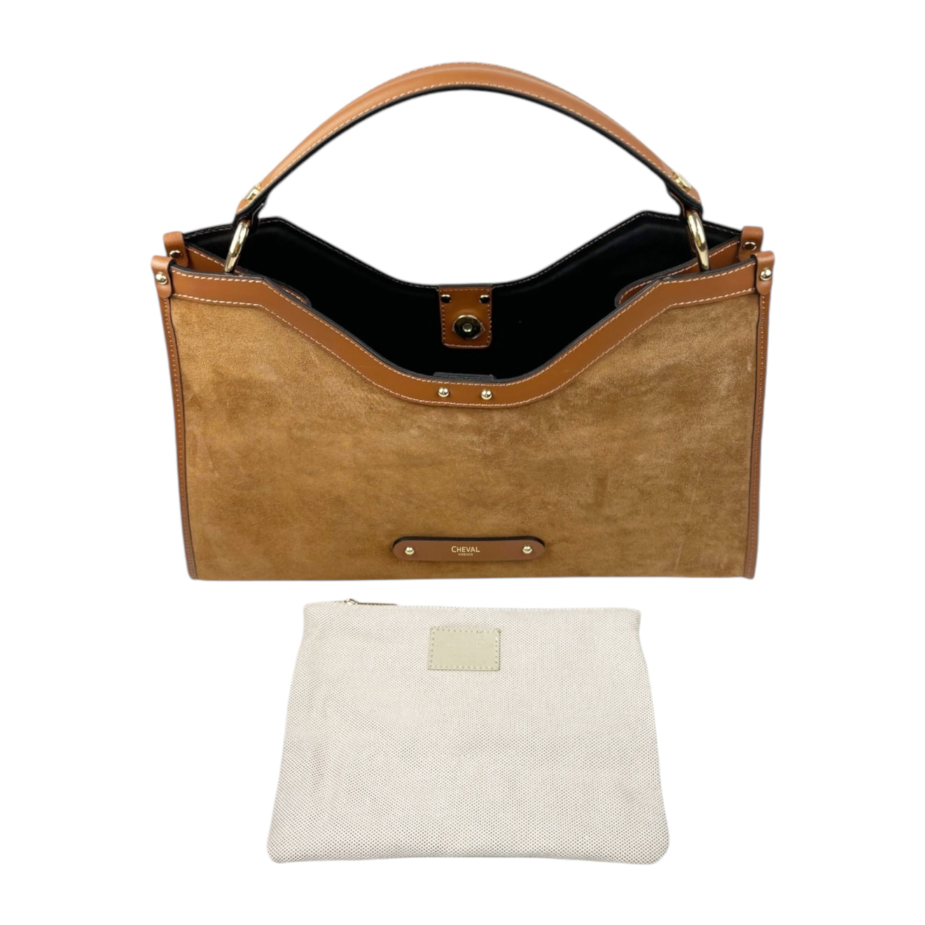 Borsa a spalla Cheval Firenze Capri F/W Cuoio