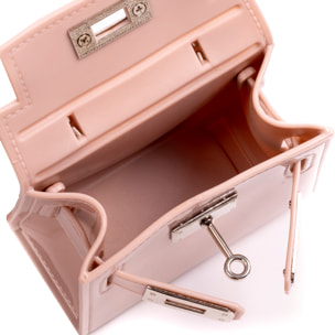 Villadeati bolso de mano mini Tote de pvc.