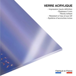 Tableau Flamants Tôt le matin Tableau plexiglas