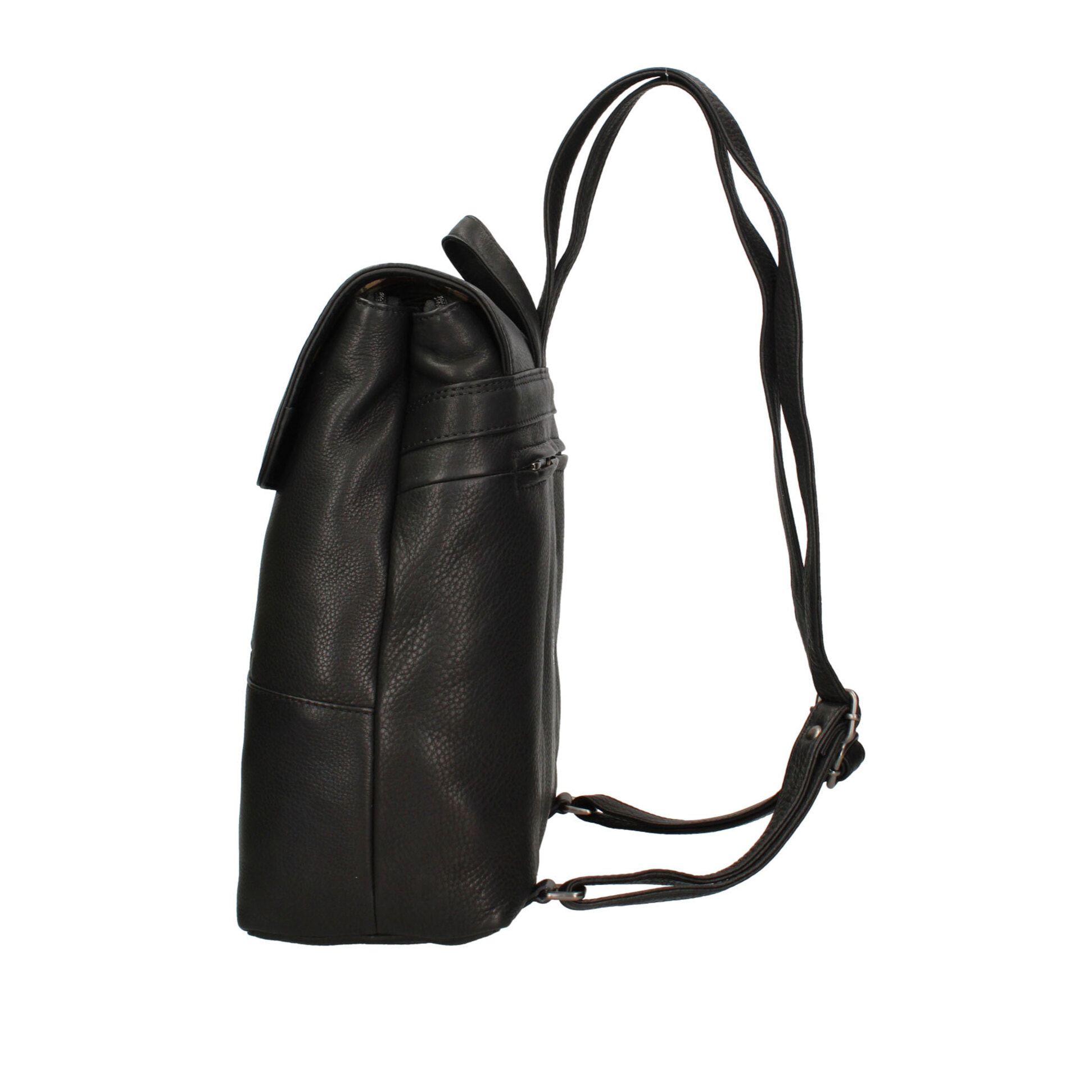 Zaino  da uomo In Vera pelle Made in Italy 27x30x12 cm