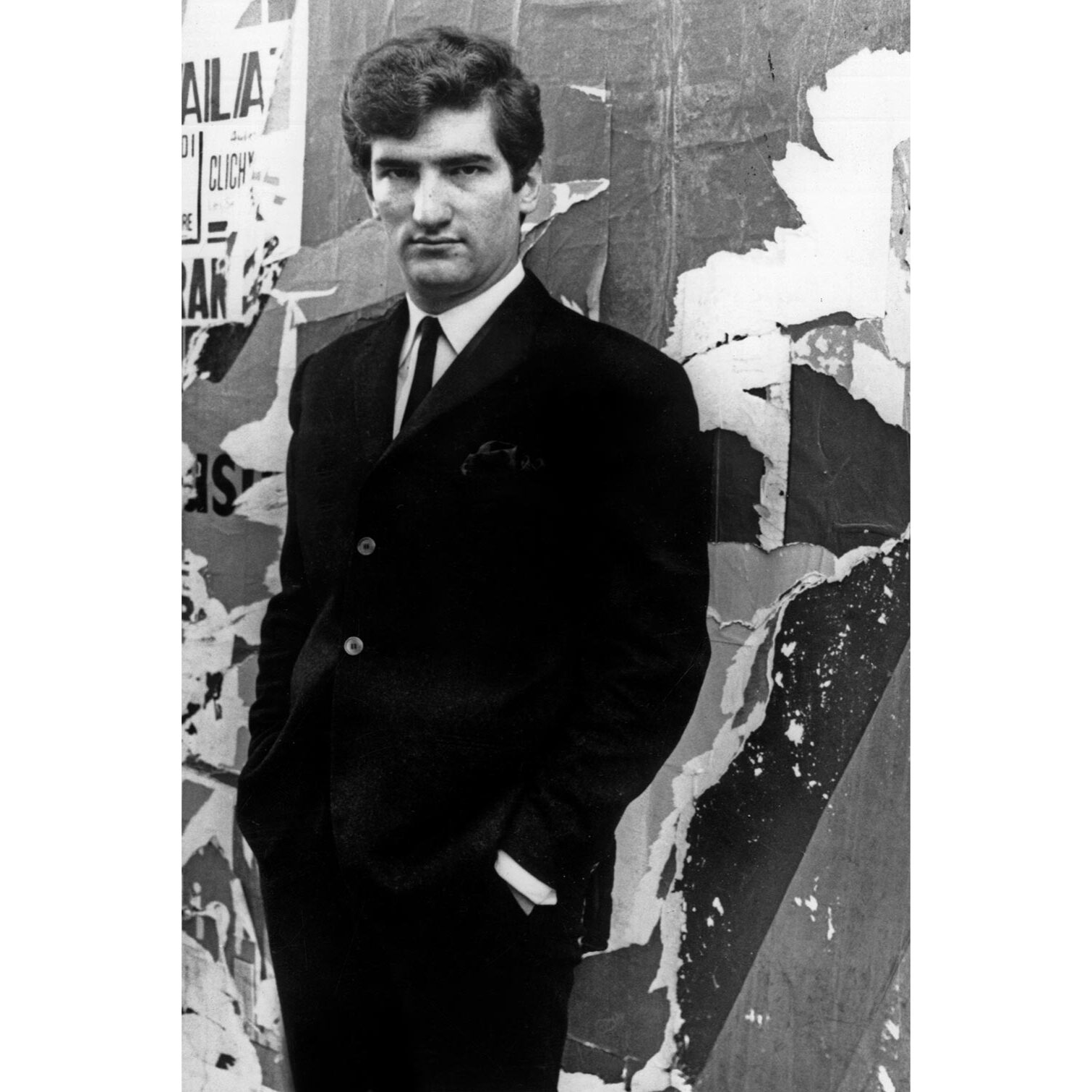 Tableau chanteur eddy mitchell en 1964  Tableau alu Dibond