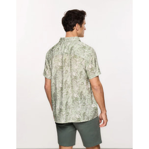 Camisa Manga Corta Verde - Westor