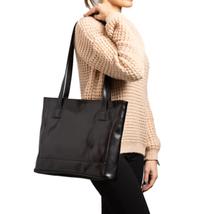 Borsa a spalla  da donna In Vera pelle Made in Italy 30x37x8 cm