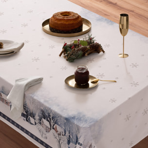 Mantel antimanchas OWEN AZUL