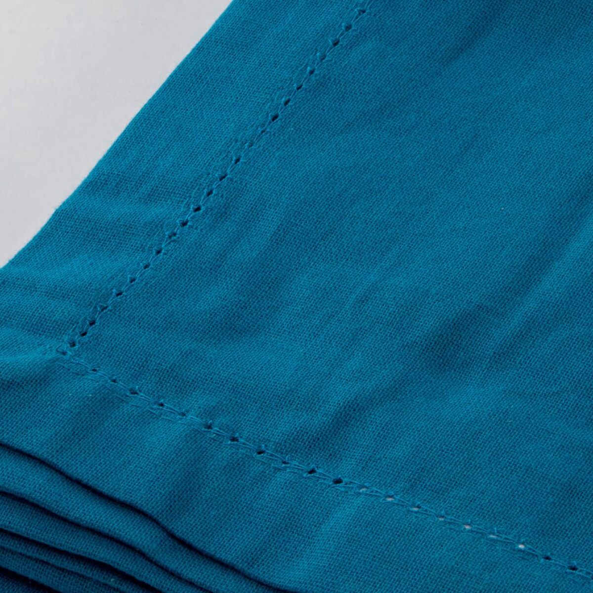 Tovaglia ajour in cotone - PETROLIO