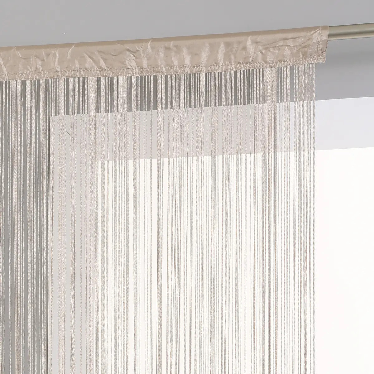 Rideau "Lanka" fil beige 90x200cm