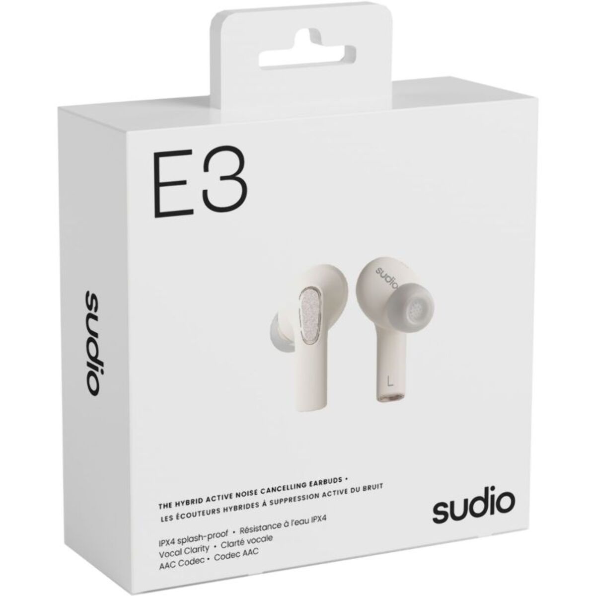 Ecouteurs SUDIO E3 Blanc
