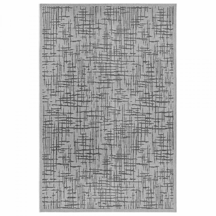 Tapis exterieur kilim géométrique, tissé, laik idéal extérieur