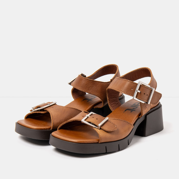 Sandalias con tacón 2061 ROMA CUERO / VARSOVIA color Cuero