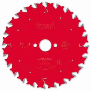 Lame pour scie circulaire portative filaire/sans fil FREUD - Ø140 1,8/1,3 A20 Z24 BA 15° - F03FS09667 -FR04W001H
