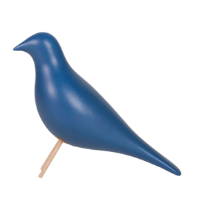 Pajaro Ceramica Azul 24x10x20 Cm