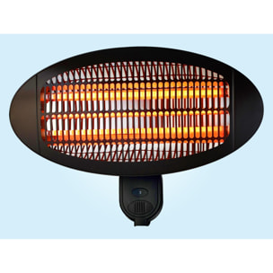 Calefactor halógeno exterior 3 potencias HEATY EX2000 WALL PURLINE
